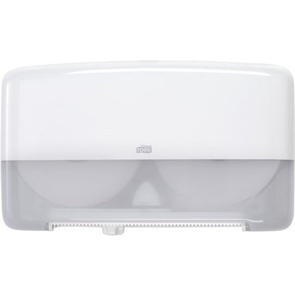 Tork T2 Mini Jumbo Twin Toilet Tissue Dispenser 555500 White