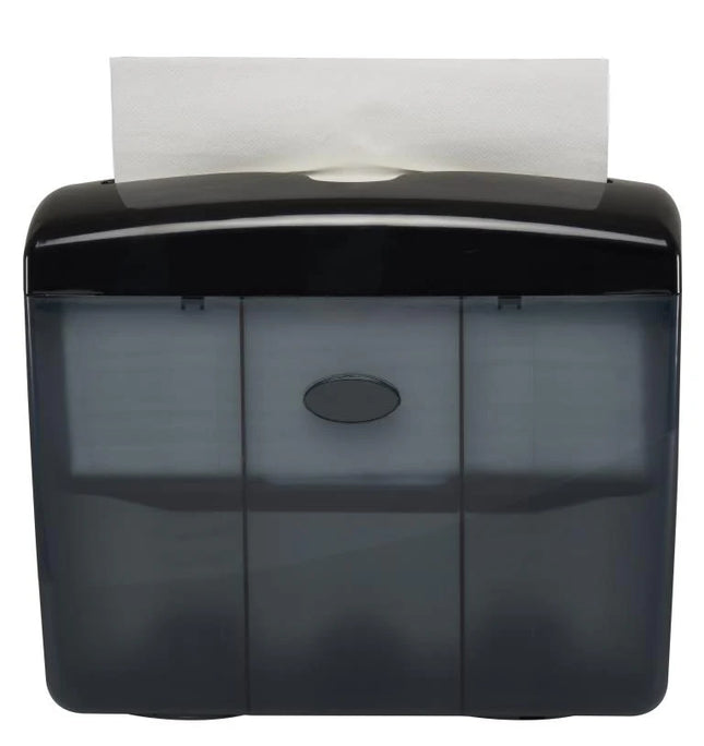 Table Top Hand Towel Dispenser - White, Black