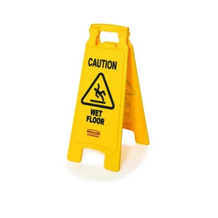 Rubbermaid Floor Sign "Caution Wet Floor" 2 sided