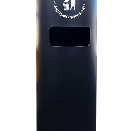 HygieneNix Gym Wipe Dispenser, Black