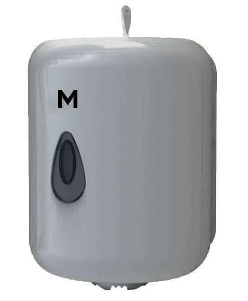 Centre Feed Dispenser - White, Silver, Black