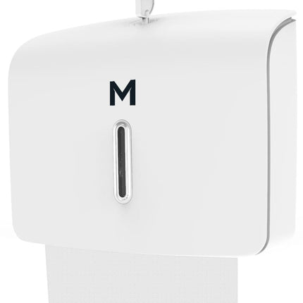 Mini Slimfold Towel Dispenser, 300 Sheet Capacity - White, Silver, Black