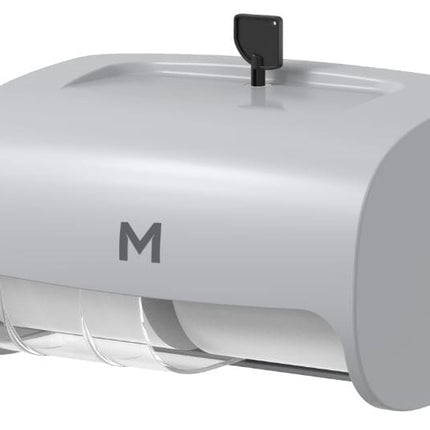 Horizontal Toilet Roll Dispenser - White, Silver, Black