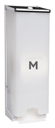 Vertical Toilet Roll Dispenser - White