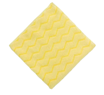 Rubbermaid Microfiber General Purpose Cloth - Green, Red, Blue, Yellow, Pack of 12
