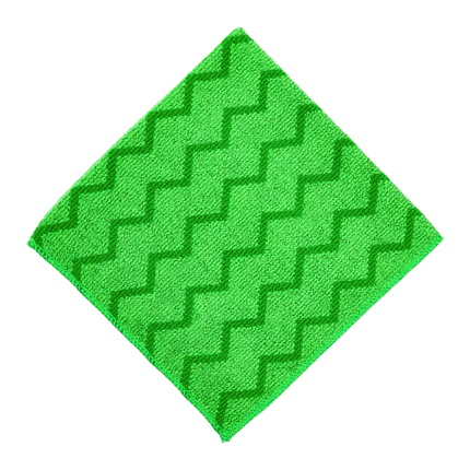 Rubbermaid Microfiber General Purpose Cloth - Green, Red, Blue, Yellow, Pack of 12