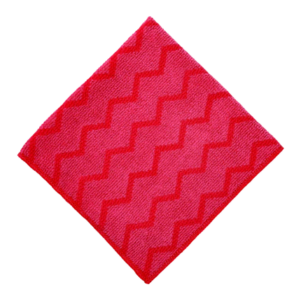 Rubbermaid Microfiber General Purpose Cloth - Green, Red, Blue, Yellow, Pack of 12