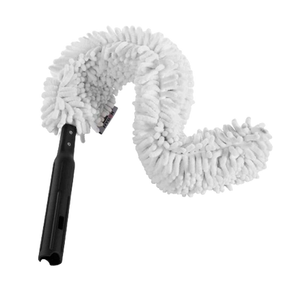 Rubbermaid Quick Connect Flexi Wand with Dusting Sleeve, White