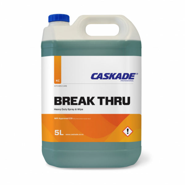 Caskade Break Thru Degreaser 5L - Carton of 3