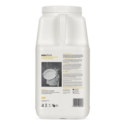 Lemon Dishwasher Powder 5kg, Carton of 4