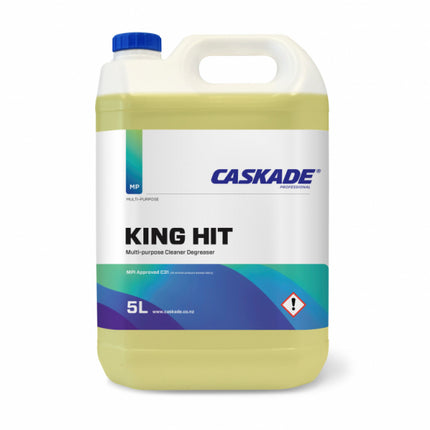 Caskade King Hit Multi-purpose Cleaner Degreaser 5L - Carton of 3