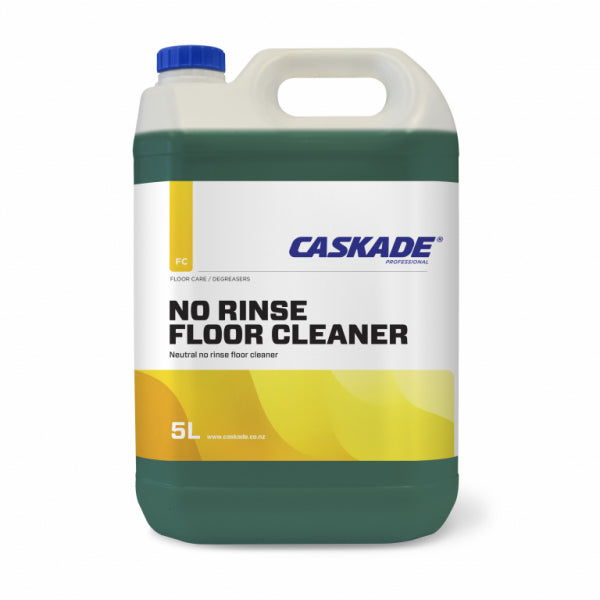 Caskade No Rinse Floor Cleaner 5L - Carton of 3