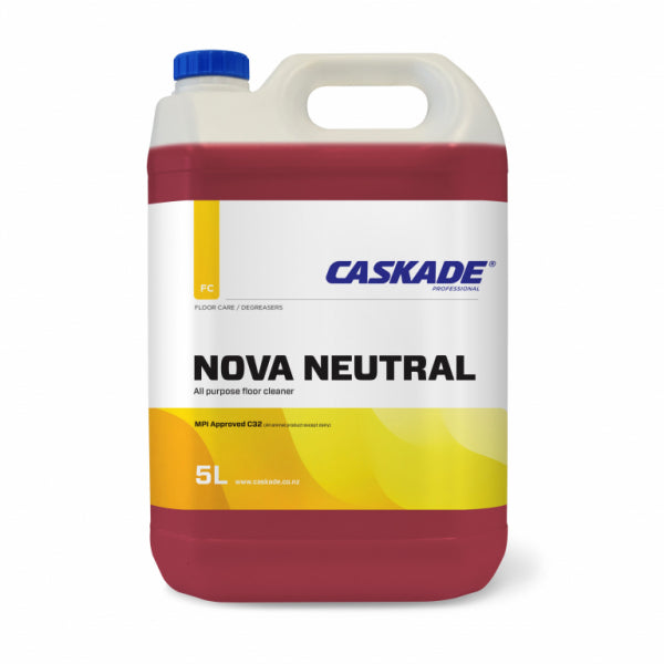 Caskade Nova Neutral All Purpose Floor Cleaner 5L - Carton of 3